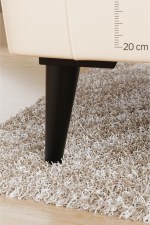 Eymen Tekli Konik Siyah 18 Cm Mobilya Kanepe Koltuk TV Ünitesi Yükseltici Yükseltme Ayağı