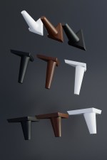 Eymen Tekli Konik Siyah 18 Cm Mobilya Kanepe Koltuk TV Ünitesi Yükseltici Yükseltme Ayağı - Görsel 3