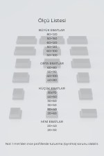 40X80 mm 4'lü Siyah Kare İçten Geçmeli Plastik Profil Tapası Tıpası – Sandalye & Masa Profil Kapağı - Görsel 5